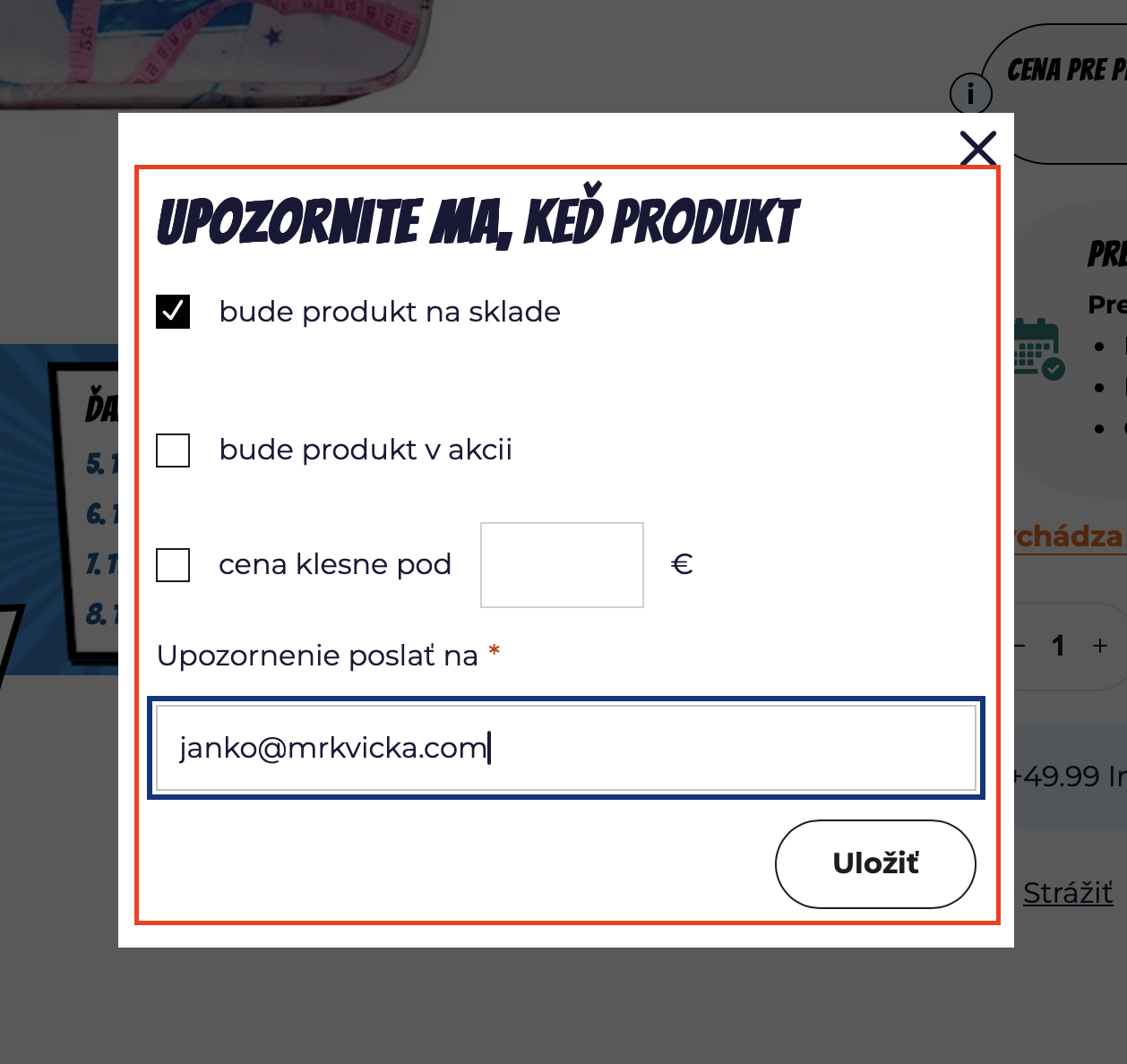 Predobjednávky a strážny pes Nekonecno.sk